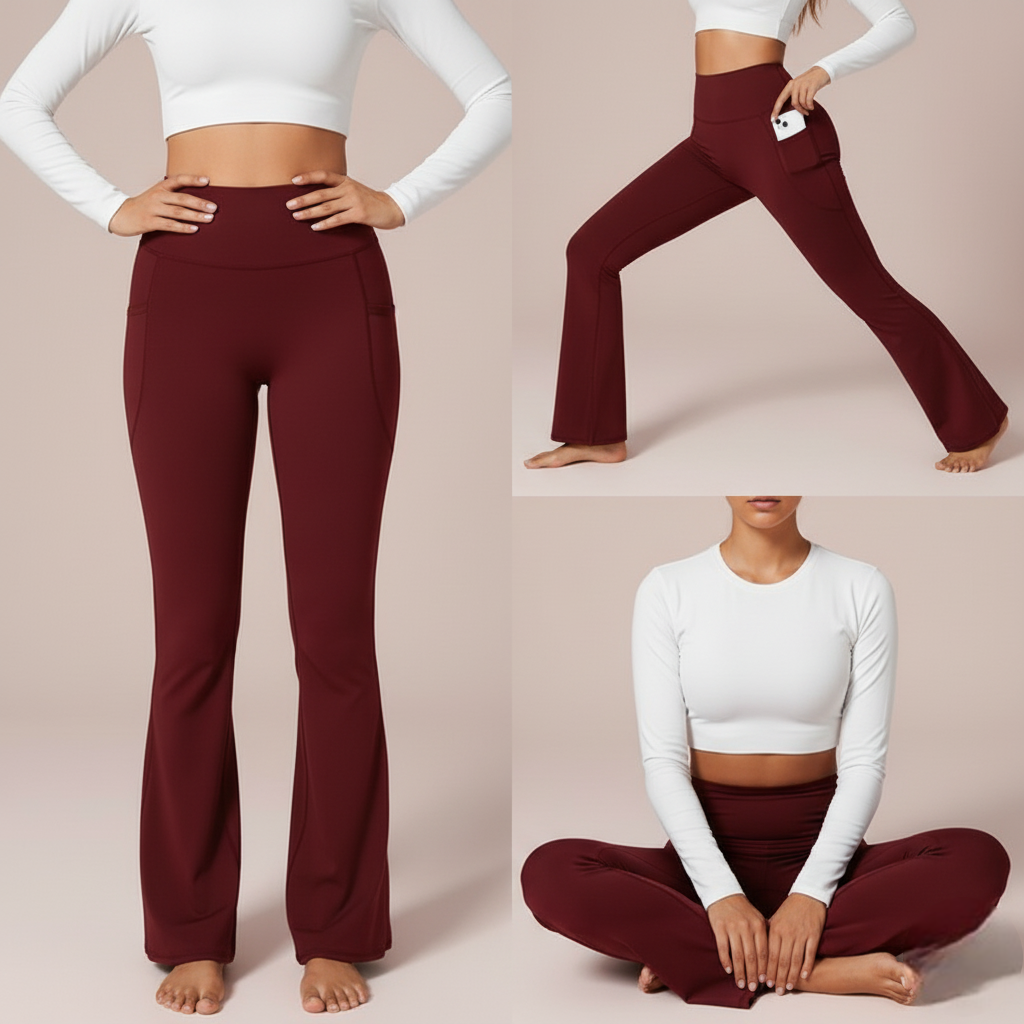 Compression Leggings With Pockets